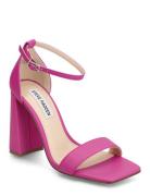 Airy Sandal Sandal Med Klack Pink Steve Madden