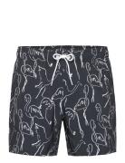 Hco. Guys Swim Badshorts Black Hollister