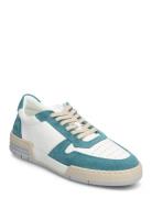Legacy 80S - Petrol Leather Suede Låga Sneakers White Garment Project