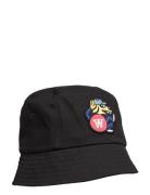 Double A By Wood Wood Dex Doggy Patch Bucket Hat Svart