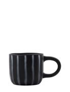 House Doctor Cup, Line, Black/Brown Svart