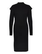 Avaline Knit Dress 1 Knälång Klänning Black Minus