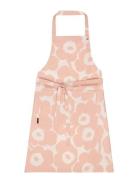 Marimekko Home Pieni Unikko Apron Rosa