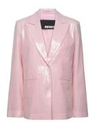 Sequin Blazer Blazers Single Breasted Blazers Pink ROTATE Birger Chris...