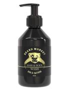 Hair & Body Wash Oud & Saffron Duschkräm Nude Beard Monkey