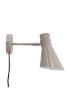 Dl12 Brun Væglampe Home Lighting Lamps Wall Lamps Brown Dyberg Larsen