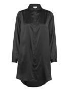 Silk Shirt Dress Dresses Shirt Dresses Black Rosemunde