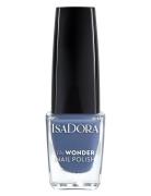 Isadora Wonder Nail Polish 147 Dusty Blue Nagellack Smink Blue IsaDora