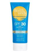 Spf30 Fragrance Free Sunscreen Lotion Solkräm Ansikte Nude Bondi Sands