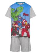 Marvel Pyjama Grå