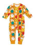 Cartwheel Pyjamas Pyjamas Sie Jumpsuit Yellow Martinex