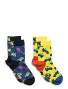 Kids 2-Pack Boozt Gift Set Sockor Strumpor Multi/patterned Happy Socks
