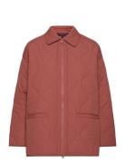 Linn Quilted Jacket Kviltad Jacka Red Lexington Clothing