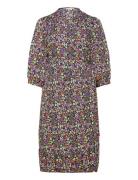 ONLY Carmakoma Carlivia 3/4 Wrap Midi Dress Wvn Noos Lila