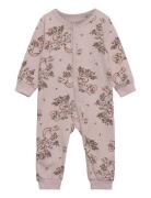 Fixoni Nightsuit W/O Feet W.aop Rosa