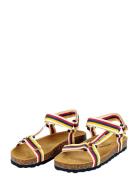 Color Stripes Straps Sandals Shoes Summer Shoes Sandals Multi/patterne...