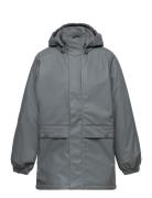 Thermo Rain Coat Aju Outerwear Rainwear Jackets Blue Wheat