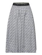 Esme Studios Eschanna Midi Skirt Blå