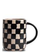 Byon Mug Liz Check Black/Beige Multi/patterned