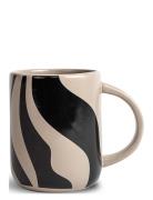 Byon Mug Liz Zebra Beige/Black Multi/patterned