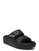 Crocs Classic Cozzzy Sandal Svart