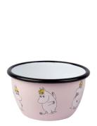 Moomin Moomin Enamel Bowl 0.6L Snorkmaiden Rosa