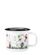 Moomin Moomin Enamel Mug 15Cl Happy Family Vit