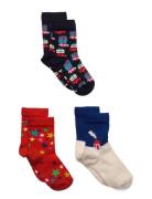 3-Pack Kids Holiday Socks Gift Set Sockor Strumpor Multi/patterned Hap...