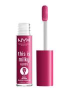 This Is Milky Gloss Läppglans Smink Red NYX Professional Makeup