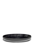 High Plate Dé Set/2 Home Tableware Plates Deep Plates Black Serax