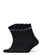 Jack & J S Jacbasic Logo Tennissock 5 Pack Noos Jnr Svart