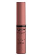 Butter Lip Gloss Läppglans Smink Pink NYX Professional Makeup