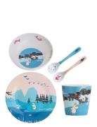 Rätt Start Moomin Summer Heavens, Giftset, 5 Pcs, Blue Multi/patterned