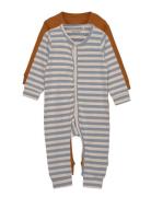 Minymo Jumpsuit Ls Multi/patterned