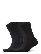 TOPECO Socks 6-P, Bamboo, Navy 115A244145 6 Pc/Pack Svart