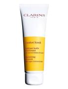 Comfort Scrub Peeling Ansiktsvård Smink Nude Clarins