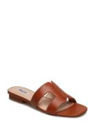 Loupe Platta Sandaler Brown Dune London