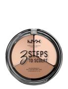 3 Steps To Sculpt Face Sculpting Palette Contouring Smink NYX Professi...