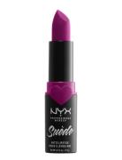 Suede Matte Lipstick Läppstift Smink Red NYX Professional Makeup