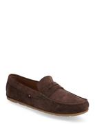 Tommy Hilfiger Casual Hilfiger Suede Driver Brun