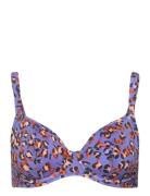 Freya Santiago Nights Uw Plunge Bikini Top Lila