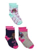 Socks Sockor Strumpor Multi/patterned L.O.L