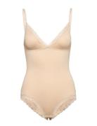 Shaping Body Sandra Lace Topp Beige Lindex