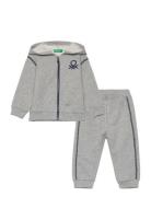 Set Jacket+Trousers Sets Sweatsuits Grey United Colors Of Benetton