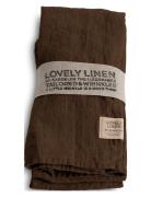 Lovely Linen Lovely Napkin Brun