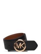 Michael Kors Accessories Reversible Pebble Belt Svart