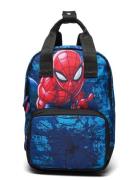 Spiderman, Small Backpack Ryggsäck Väska Blue Spider-man