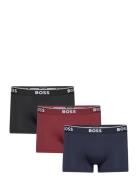 Trunk 3P Power Boxerkalsonger Blue BOSS