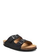 Charlie Wide Shoes Summer Shoes Sandals Black Axelda