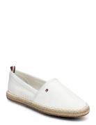 Tommy Hilfiger Basic Tommy Flat Espadrille Vit